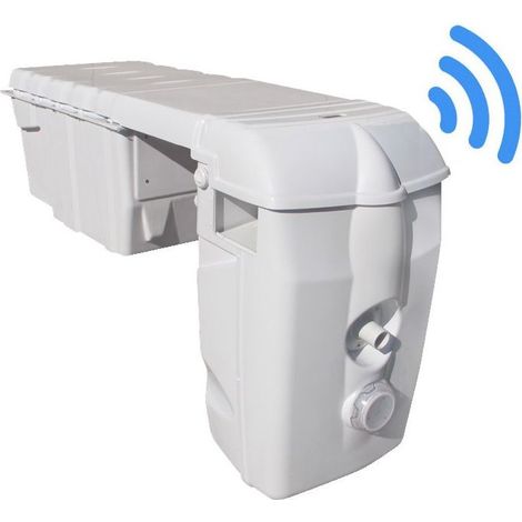 Filtration monobloc Filtrinov MX 25 Connect - MX 25 + nage à contre courant + électrolyseur + régulateur pH + MX Connect