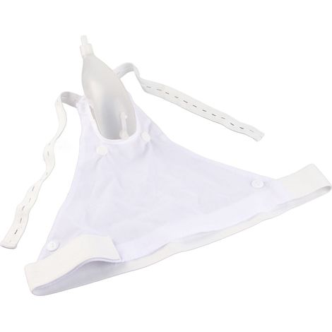 Urinoir réutilisable en silicone avec sac de recueil d'urine pour femmes âgées et patientes alitées (1/5)