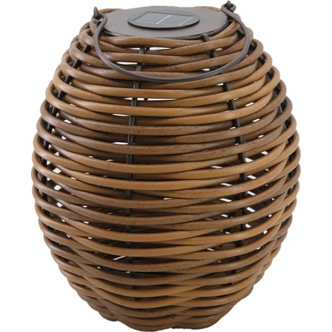 Wiederaufladbare Solarlaterne RAFFY LANTERN h33cm