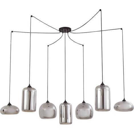 Pendelleuchte "Marla" aus Glas für Wohnzimmer & Esszimmer von Lindby (1/5)