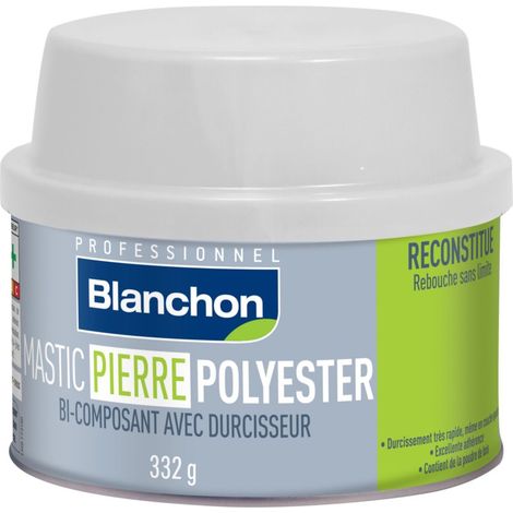 MASTIC PIERRE POLYESTER TRAVERTIN 340g