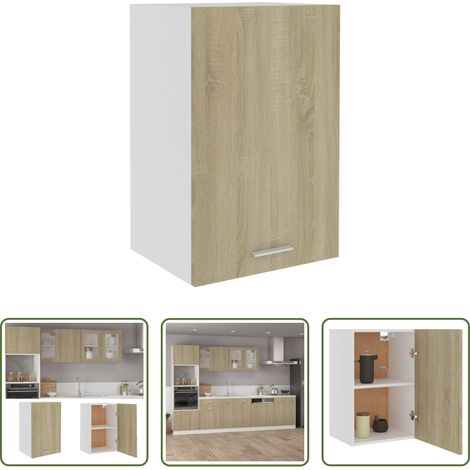 Küchenregal - Hängeschrank Lyon Sonoma-Eiche 39,5x31x60 cm Holzwerkstoff (1/5)