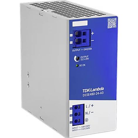 TDK-Lambda D1SE480-24-A3 Alimentation rail DIN 480 W Contenu 1 pc(s)