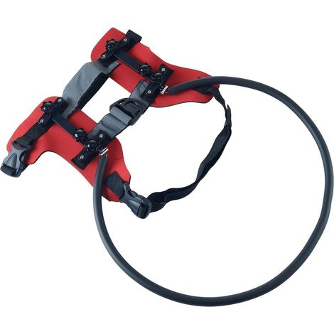 Harnais pour chien aveugle – Harnais professionnel pour animal d'assistance ergonomique, équipement résistant pour chien de service, coupe respirante, manipulation fiable avec Ko (1/5)