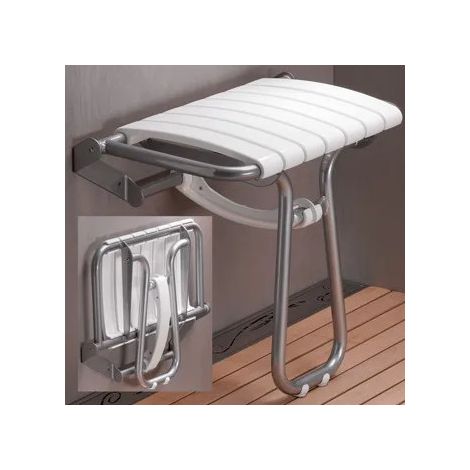Sedile doccia retrattile extra large 150 kg