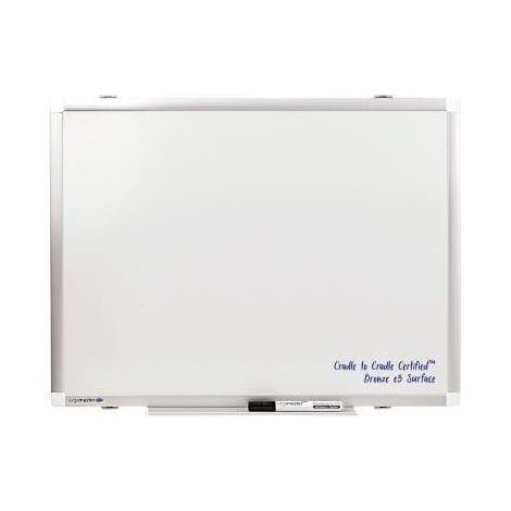 LEGAMASTER Whiteboard Legamaster PREMIUM PLUS Maße der Oberfläche: 60 x 45 cm (B x H) Tafelmagnethaftend nicht beidseitig beschreibbar inkl. einem schwarzen Boardmarker TZ 1 Stahl emailliert weiß (1/4)