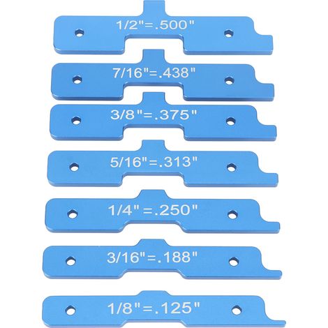 Messblock und Einstellleisten für Frästisch, legierter Stahl, Heimwerkerbedarf (1/5)