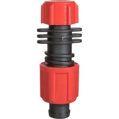 HOLZBRINK 5x Verschlussstopfen 5/8" 16mm praktisches Endstück zum Verschluss des Verlegerohrs und des Tropfschlauchs, HBZ-01 (1/5)