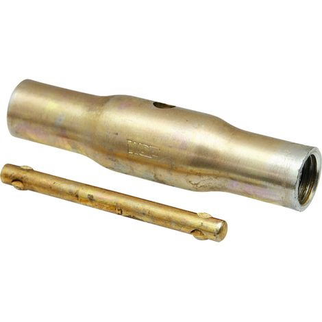 Manicotto filettato per collegamento superiore M30x3.5 610 mm senza ingrassatore 12255 (1/2)