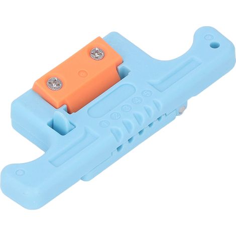 5-adriger Glasfaser-Abisolierer für Längs-Flachbandkabel (1,9–3,0 mm), blau (1/5)