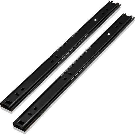 1 paire de glissières à billes métalliques pour tiroirs, extension le (1/5)