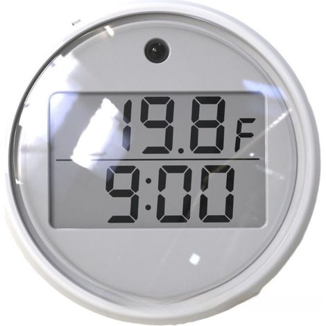 1 Thermomètre numérique, Minuterie intégrée, Alarme automatique, Étanche, Flottant, Pour bain de glace et piscine (1/5)