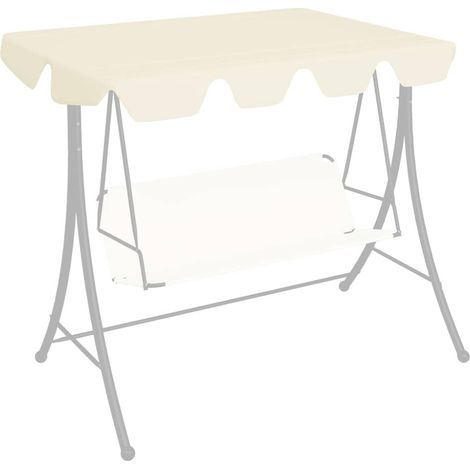 Filiyano-Toile de rechange pour hamac blanc crème 150/130 x 105/70 cm (1/5)
