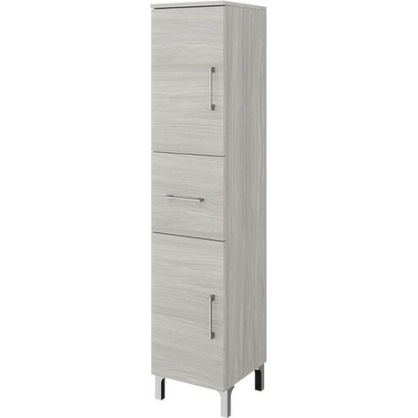 SEMICOLONNA RUBINO 2A+1C ROVERE GRIGIO REVERSIBILE- 1,0 pz
