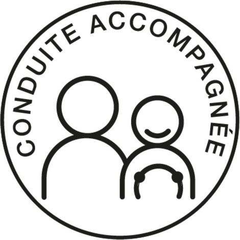 Disque Magnetique Conduite Accompagnee O 15 Cm