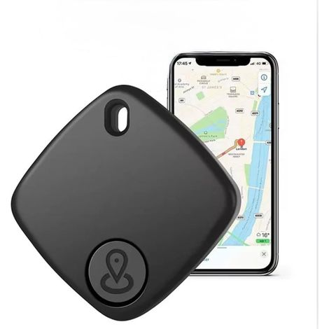 Traceur Localisateur GPS Bluetooth 4g Tracker avec Application Find My Phone Localisation en Temps Réel Anti Vol & Sécurité pour Voiture, Moto