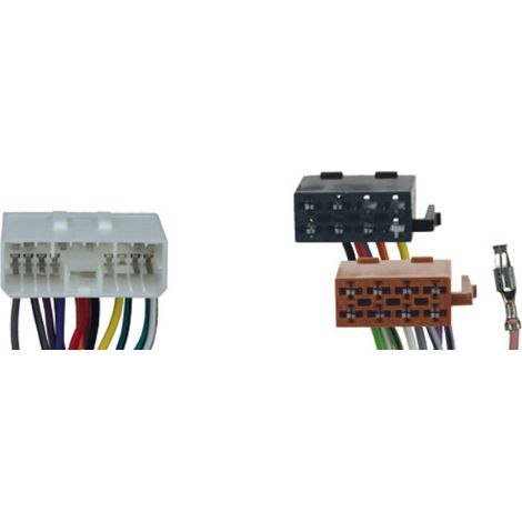 Fiches ISO Autoradio compatible avec Kalos matiz Spark Kyron Musso RAC1301
