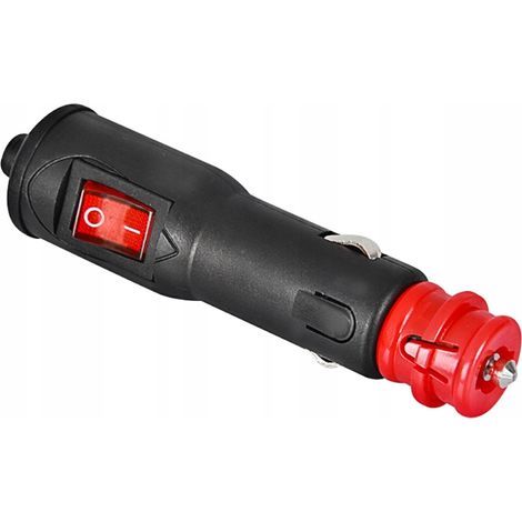 SPINA ACCENDISIGARI 12V 15A INTERRUTTORE EURO