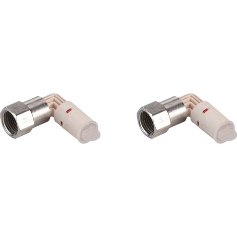COMAP Coude instantané synthétiques femelle à visser pour tubes multicouche - 20x2-1/2 - Vendus par 2 - Raccords MultiSkin - 9090GP2012 (1/3)