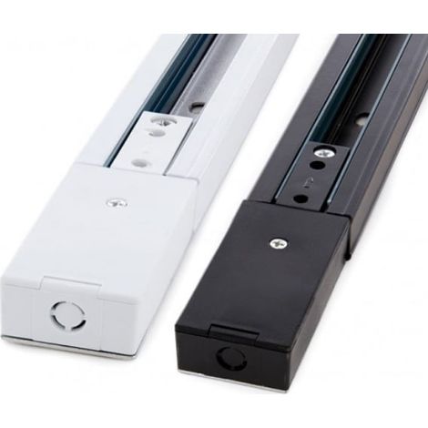 Rail Monophasé Renforcé 1 mètre Blanc - Ledme - LM3201 (1/3)