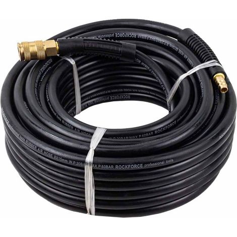 Tubo flessibile in gomma rinforzata per aria compressa 8x15xmm10m 20BAR (1/4)