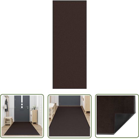 vidaXL Fußmatte Braun 115x300 cm (1/5)