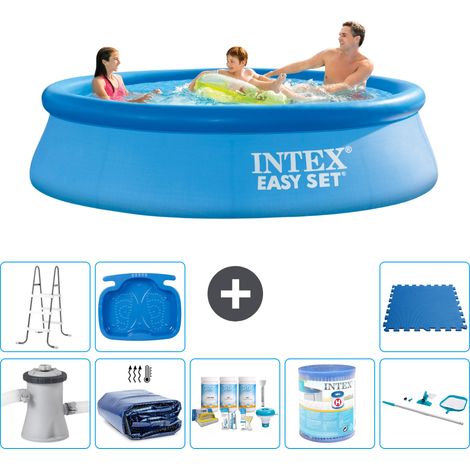 Intex Piscine Easy Set Ronde - 305x76 cm - 9-pièces S30936 (1/5)