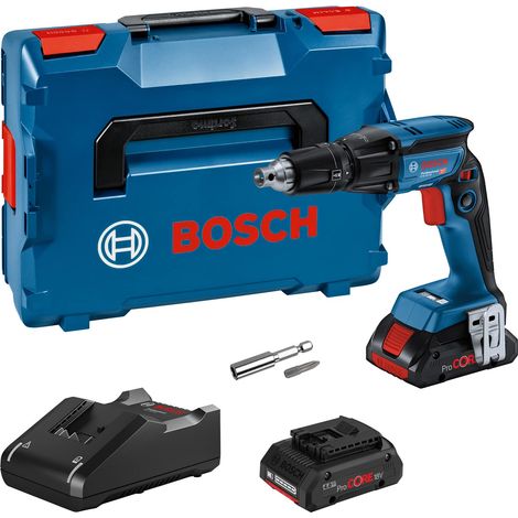 visseuse plaquiste sans-fil GTB 18V-45 (avec 2 batteries ProCORE18V 4.0Ah, chargeur rapide GAL 18V-40, L-BOXX) (1/5)
