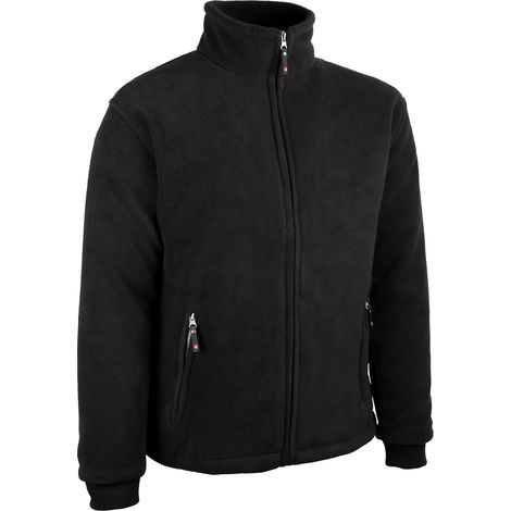 Veste polaire chaude doublée polyester - SINGER - POLNOIR   XXL (1/5)