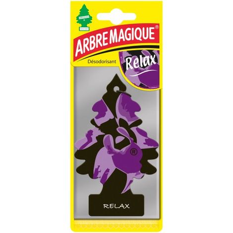 ARBRE MAGIQUE - Désodorisant voiture sentiment relax - 20120 24 - Ce produit de marque Arbre Magique est neuf.