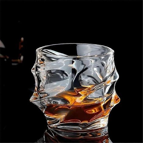Verre à Whisky Japonais en Cristal Storm, Tumbler pour Homme, Verre Soufflé à la Main (1/5)