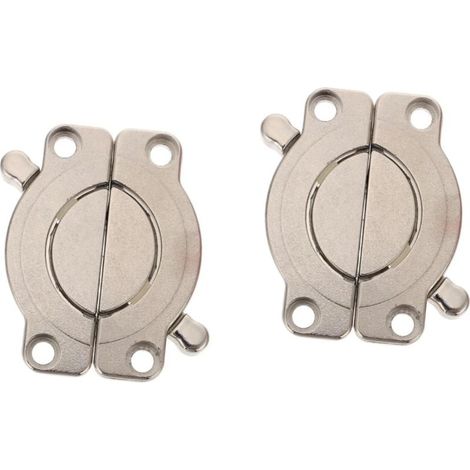 jojofuny Lot de 2 fixations de table en alliage de zinc pour la fixati (1/5)