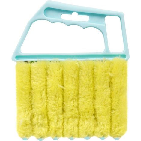 Cepillo de limpieza para persianas con cepillo de microfibra. (1/5)