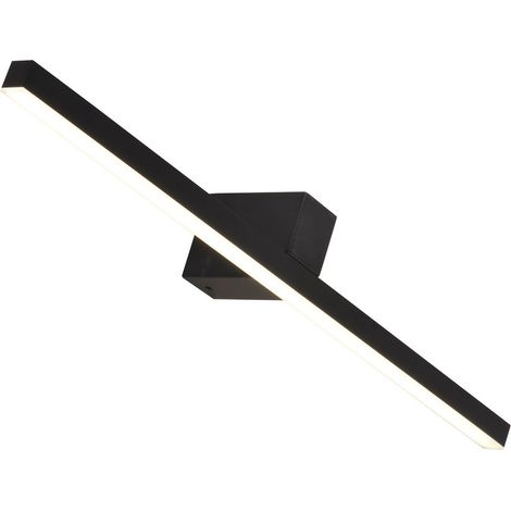 Applique bagno Nevada L LED 20W nera IP44 Light Prestige (1/5)