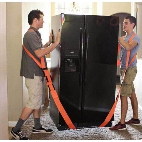 Kaelt - Sangle, ElingueHarnais de mobilité, harnais de levage, système de levage et de déplacement pour 2 personnes, rembourré pour faciliter le déplacement de charges lourdes jusqu'à 500KG - Oran (1/5)