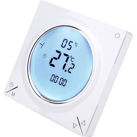 Digitaler programmierbarer LCD-Thermostat für den Haushalt, elektrischer Heizungsthermostat, Temperaturregler (1/5)