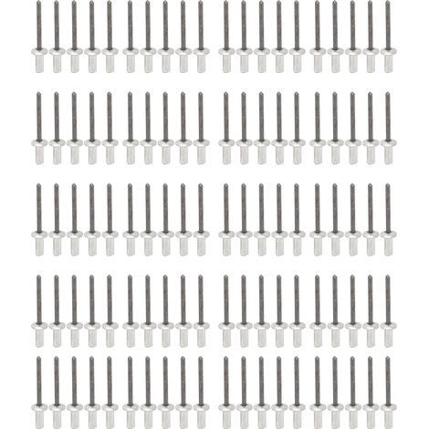 Lot de 100 Rivets Fermés pour Corps, Opération Facile, Remplacement pour Defender 90 110 1983-1990, Fermeture et Sécurisée, Protection Améliorée, Installation Facile (1/5)