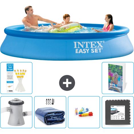 Intex Piscine Easy Set Ronde - 305x61 cm - 7-pièces S177 (1/5)