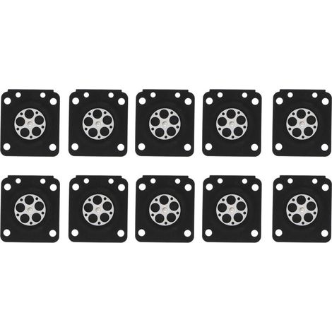 10 stücke Kettensäge Vergaser Teile Vergaser Membran Dichtung Set Fit für ZAMA180  FLITI