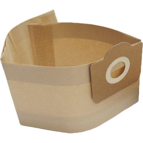 Paquete de 10 bolsas para polvo/filtros para aspiradoras, compatibles con los modelos Kärcher A2204, WD3300 y MV3 (referencia 6.959-130). (1/4)