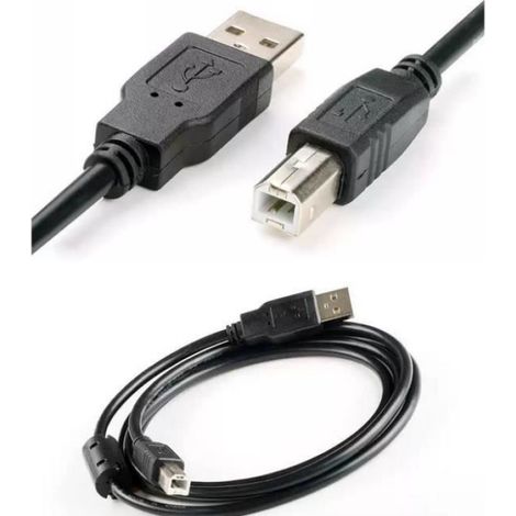 5M Câble d'imprimante USB 2.0 Type B Vers Type A Pour Imprimantes Scanners (1/4)