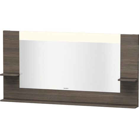 Espejo Vero Duravit con estantes izquierda/derecha e inferior, 7354, 1600mm, Color (frente/cuerpo): Pino Terra Decor - VE735405151