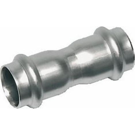 SANHA Pressfit., Doppelmuffe 18mm Edelstahl, Nr.9270 - 83069471 von Buderus