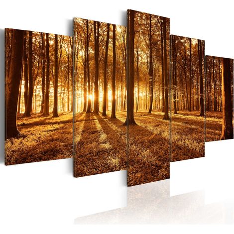 Quadro - Ambrata foresta - 200x100 (1/4)