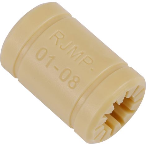 Lot de 8 Roulements Linéaires LM8UU 8mm pour Imprimante 3D, Palier Polymère Solide, Axe 8mm (1/5)