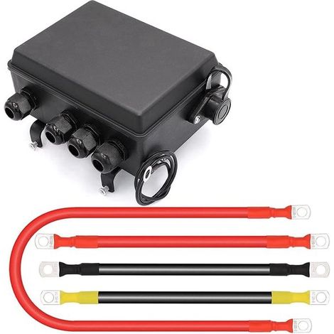 Relais-Steuerbox für Seilwinden – für elektrische Seilwinden von ATVs/UTVs (8000–17000 lbs, 12 V) (1/4)