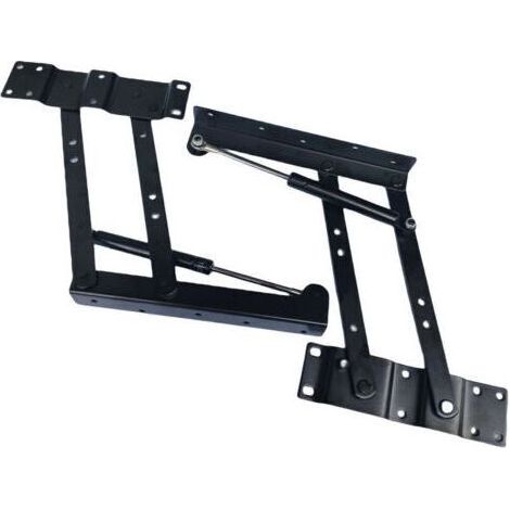 2 Pièces Ressorts pour Charnières de Meubles, Relevage Avec Ressort Charniere, Acier Laminé à Froid Charniere Relevable pour Table Basse, Table, Accessoire Lit Escamotable (1/4)