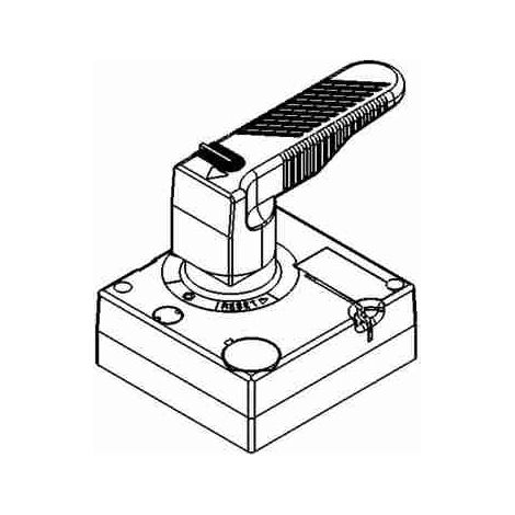 BTIM7R14 Manovra rotante diretta standard per M4 630 (giallo/rossa)