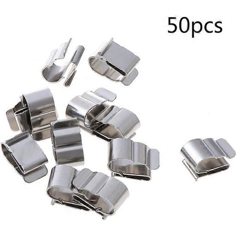 50 attaches de câble solaire en acier inoxydable pour la manipulation et la fixation de câbles photovoltaïques-AquaForge (1/5)