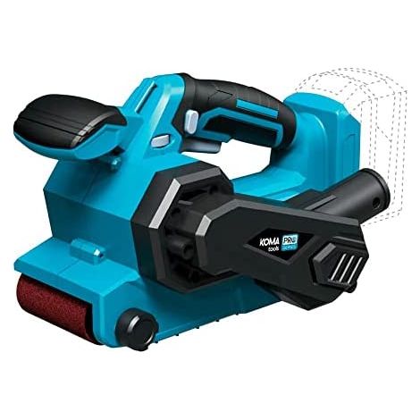 [PRODUIT D'OCCASION] Ponceuse à bande 20v (sans batterie ni chargeur) 14x27,5x17cm koma tools pro series battery. (1/2)